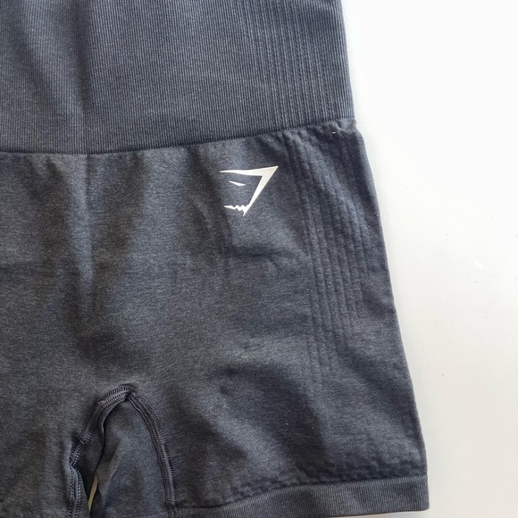 Gymshark Vital Seamless Short Black Marl - XS - Picture 3 of 5